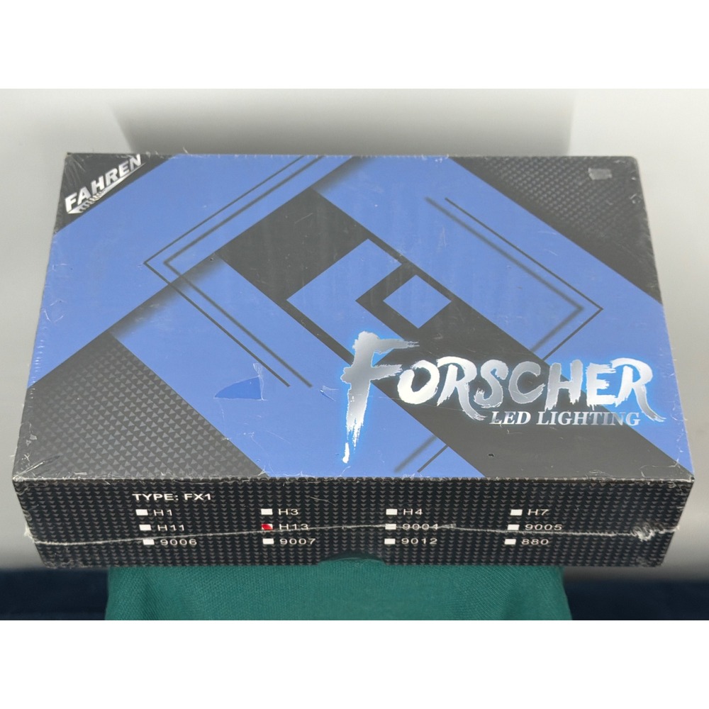 Fahren Forscher FX1 H13 LED Headlight Bulbs IP68 Waterproof 2 Pack New